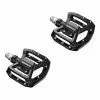 Pedali A Piattaforma Shimano MTB GR500 Nero -Vendite Corone Bicicletta PDGR500L