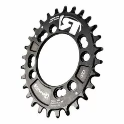 Corona Rotor MTB QX1 QRings BCD76 Con 4 Razze Nero -Vendite Corone Bicicletta RT C01 019 C 1