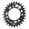 Corona Rotor MTB QX1 QRings BCD76 Con 4 Razze Nero -Vendite Corone Bicicletta RT C01 019 C