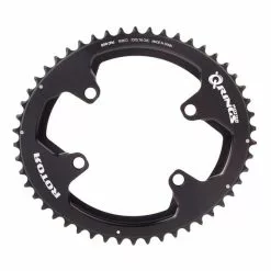 Corona Rotor Aldhu 3D+ QRings BCD110x4 Esterno Nero