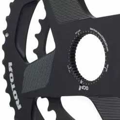 Corone Rotor Aldhu 3D+ QRings Spidering Aero Nero -Vendite Corone Bicicletta RT C01 039 08010 0 2