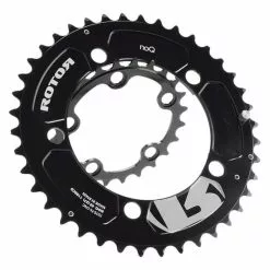Corona Rotor MTB NoQX2 BCD60 Con 5 Razze Interno Nero