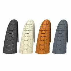 Copertoncino Da Ciclismo Schwalbe Big Ben HS439 26x2.15 Rigido Crema Con Riflettente