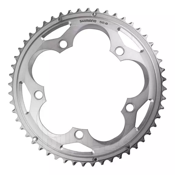 Corona 52D Shimano 105 5700 10V B-Type Argento 3 Corona 52D Shimano 105 5700 10V B-Type Argento