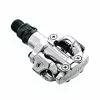 Pedali Shimano M520 SPD Di Argento Per MTB -Vendite Corone Bicicletta SM PD M520S 2