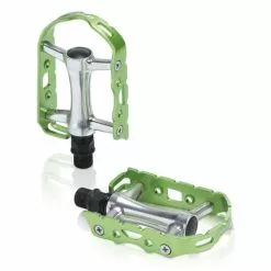Pedali A Piattaforma XLC Ultralight V PD-M15 Argento Verde
