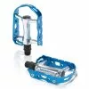 Pedali A Piattaforma XLC Ultralight V PD-M15 Argento Blu -Vendite Corone Bicicletta XC 2501812059