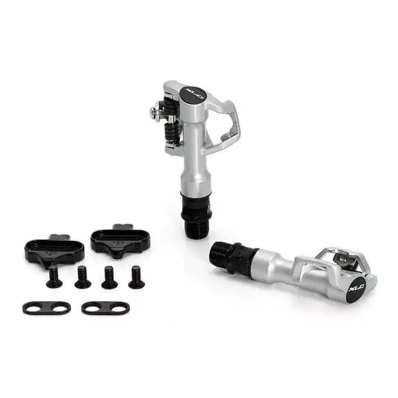 Pedali XLC Road System PD-S05 Nero Argento 3 Pedali XLC Road System PD-S05 Nero Argento