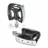 Pedali XLC PD-M17 Nero Argento -Vendite Corone Bicicletta XC 2501837000