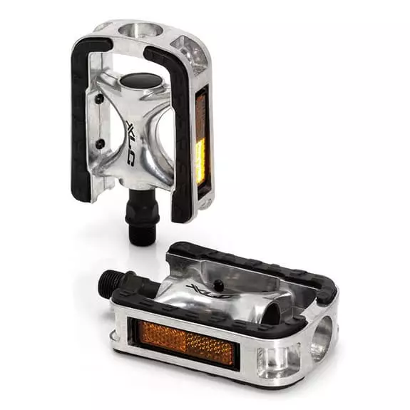 Pedali A Piattaforma XLC PD-C01 Argento Nero 3 Pedali A Piattaforma XLC PD-C01 Argento Nero