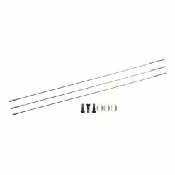 Ricambio Raggi Zipp Per Ruota 101 DS E 303 Clincher NDS 262mm Argento (3 Unità)