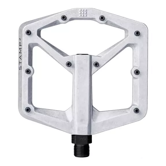 Pedali A Piattaforma Crankbrothers Stamp 2 Large Grigio 3 Pedali A Piattaforma Crankbrothers Stamp 2 Large Grigio