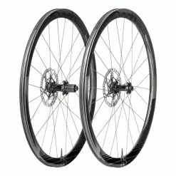 Coppia Di Ruote Deda RS4 DB Carbon Asse Anteriore 12x100 Mm - Posteriore 12x142 Mm Per Tubolare