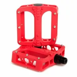 Pedali Di Piattaforma El Gallo Components Eco Fiber Rosso