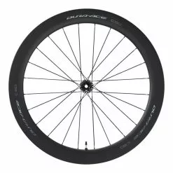 Ruota Anteriore Shimano Dura-Ace R9270-C60 Carbonio Disco Per Tubeless