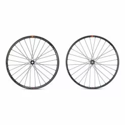 Coppia Di Ruote Fulcrum E-Metal 3 6 Bolts Mozzo Anteriore 15/110mm - Posteriore 12/148 Mm BOOST Nero