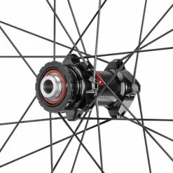 Coppia Di Ruote Fulcrum E-Racing 4 DB Asse Anteriore 15/110 Mm - Posteriore 12/148 Mm Nero -Vendite Corone Bicicletta fu fuerc421dfr22as c 004