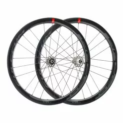Coppia Di Ruote Fulcrum Speed 40 DB C19 Disc Brake Asse Anteriore 12/100 Mm - Posteriore 12/148 Mm Nero