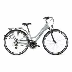 Bicicletta Urbana Kross Trans 2.0 Suntour Grigio