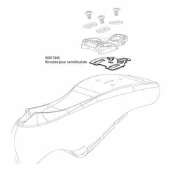 Distanziale Suola Piatta Look