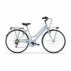 Bicicletta Urbana MBM Touring 28" 6V Bluastro Donna