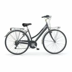 Bicicletta Urbana MBM Central 28" 6V Grigio Titanio Donna