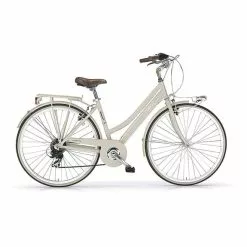 Bicicletta Urbana MBM Boulevard 6V Crema Donna