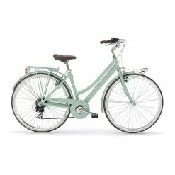 Bicicletta Urbana MBM Boulevard 6V Verde Menta Donna