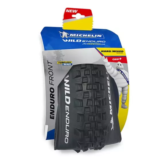 Copertone Posteriore Michelin Wild Enduro 27.5x2.40 Gum-X Tubeless Nero 5 Copertone Posteriore Michelin Wild Enduro 27.5x2.40 Gum-X Tubeless Nero - immagine 3