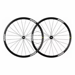 Coppia Di Ruote Mavic Ksyrium 30 Disc Center Lock Asse Anteriore 12x100 Mm - Posteriore 12x142 Mm Nero