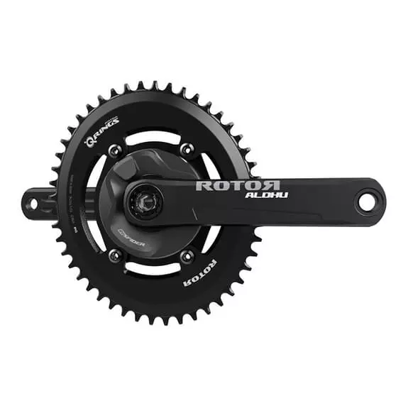 Corona Esterna Rotor QRings SRAM AXS BCD110x4 Aero Spider Mount 48D Nero 4 Corona Esterna Rotor QRings SRAM AXS BCD110x4 Aero Spider Mount 48D Nero - immagine 2