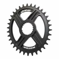 Corona Rotor MTB QX1 QRings Direct Mount Per Shimano XT 12V Nero