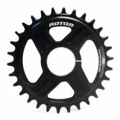 Corona Da MTB Rotor Hawk E Raptor NoQ Rotonda Denti Nero