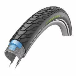 Copertoncino Rigido Schwalbe Marathon E-Plus HS 498 Small DualGuard Nero
