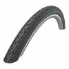 Copertoncino Rigido Schwalbe Road Cruiser 26x1.75 GreenCompound K-Guard TwinSkin Riflettente Nero