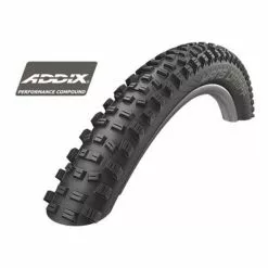 Copertone Schwalbe Hans Dampf 24x2.35 Performance TwinSkin Tubeless Ready Pieghevole Nero