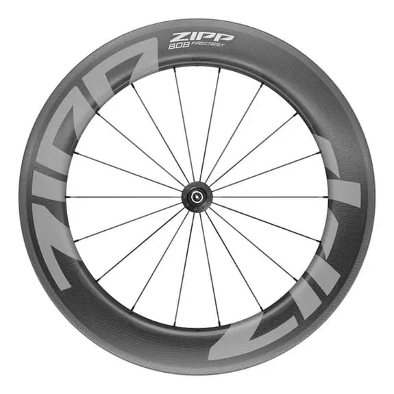 Ruota Posteriore Zipp 808 Firecrest Carbon Per Tubeless Nero 4 Ruota Posteriore Zipp 808 Firecrest Carbon Per Tubeless Nero - immagine 2
